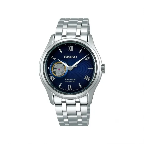 精工/Seiko 38.3 MM 不锈钢 自动上弦机械机芯(可手动上弦) 男表 SARY173