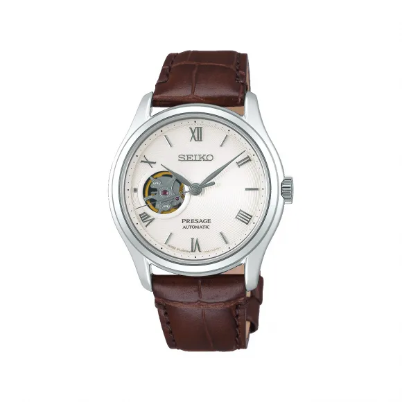 精工/Seiko 38.3 MM 不锈钢 自动上弦机械机芯(可手动上弦) 男表 SARY175