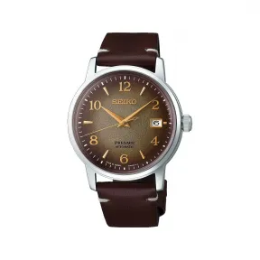 精工/Seiko 38.5 MM 不锈钢 自动上弦机械机芯(可手动上弦) 男表 SARY183