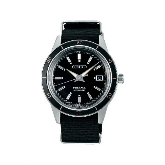 精工/Seiko 40.75 MM 不锈钢 自动上弦机械机芯(可手动上弦) 男表 SARY197
