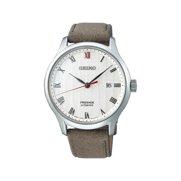 精工/Seiko 41.7 MM 不锈钢 自动上弦机械机芯(可手动上弦) 男表 SARY205