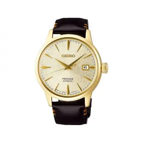 精工/Seiko 40.5 MM 不锈钢 自动上弦机械机芯(可手动上弦) 男表 SARY208
