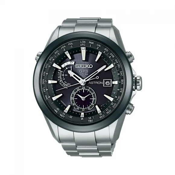 精工/Seiko Astron系列 高强度钛金属 石英机芯 男表 SAST003G