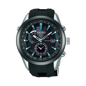 精工/Seiko Astron系列 不锈钢 石英机芯 男表 SAST009G
