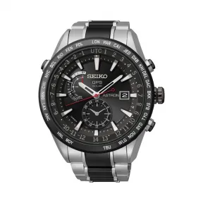 精工/Seiko Astron系列 钛金属 石英机芯 男表 SAST015G