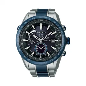 精工/Seiko Astron系列 钛金属 石英机芯 男表 SAST019G