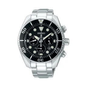 精工/Seiko 44.5 MM 不锈钢 太阳能 男表 SBDL061