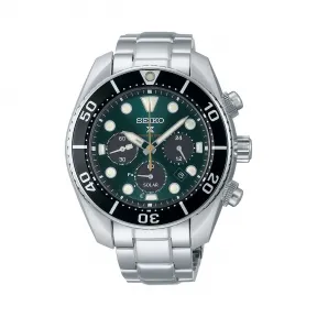 精工/Seiko 44.5 MM 不锈钢 太阳能 男表 SBDL083