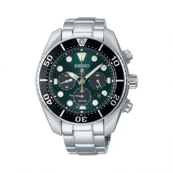 精工/Seiko 44.5 MM 不锈钢 太阳能 男表 SBDL083