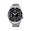 精工/Seiko Prospex系列 42.0MM 不锈钢（边框：陶瓷显示板） 机械自动上弦（带手动上弦） 男士 SBEJ011