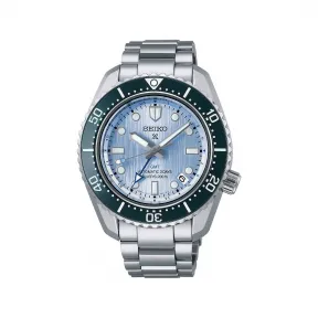 精工/Seiko Prospex系列 42.0MM 不锈钢（边框：陶瓷显示板） 机械自动上弦（带手动上弦） 男士 SBEJ013
