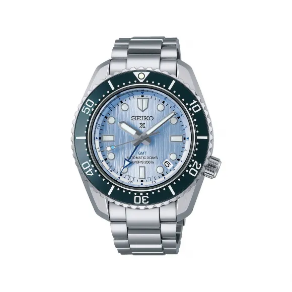 精工/Seiko Prospex系列 42.0MM 不锈钢（边框：陶瓷显示板） 机械自动上弦（带手动上弦） 男士 SBEJ013