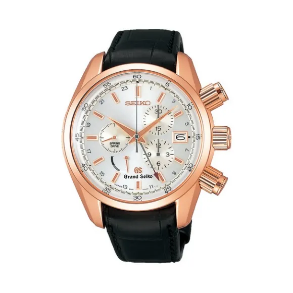 精工/Seiko Grand 系列 玫瑰金 自动机械机芯 男表 SBGC004