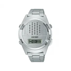 精工/Seiko voice-digital系列 41.0MM 塑料后盖：非钢 石英机芯 男表 SBJS013