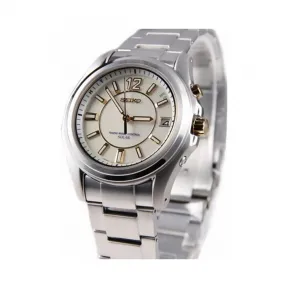 精工/Seiko Solar系列 钛金属 石英机芯 男表 SBTM079J
