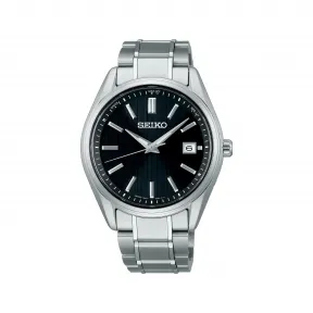 精工/Seiko Seikoselection系列 39.5MM 纯钛 太阳无线电波校正 男士 SBTM341