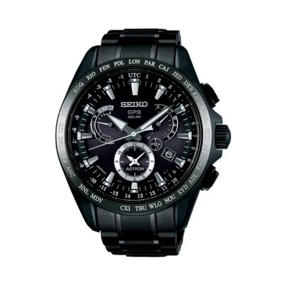 精工/Seiko Astron系列 钛合金 石英机芯 男表 SBXB049