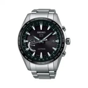 精工/Seiko Astron系列 钛合金 石英机芯 男表 SBXB085