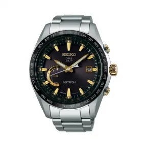 精工/Seiko Astron系列 钛合金 石英机芯 男表 SBXB087