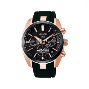 精工/Seiko 42.7 MM 不锈钢 太阳能GPS卫星电波校时 男表 SBXC024