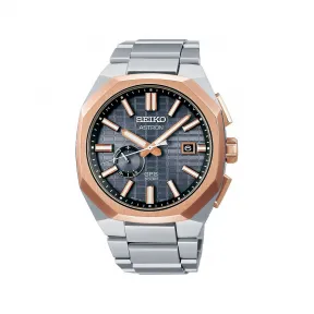 精工/Seiko Astron 系列 41.2MM 纯钛 太阳能机芯 男士 SBXD014