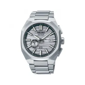 精工/Seiko Astron 系列 41.2MM 纯钛 太阳能机芯 男士 SBXD017