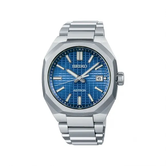 精工/Seiko Astron 系列 39.6MM 纯钛 太阳无线电波校正 男士 SBXY061