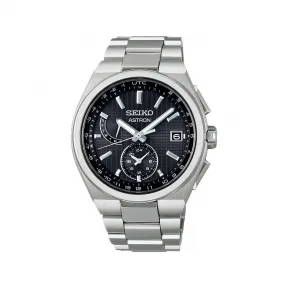 精工/Seiko Astron 系列 41.3MM 纯钛 太阳无线电波校正 男士 SBXY067
