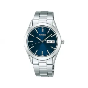 精工/Seiko seikoselection系列 37.4MM 不锈钢 石英机芯 男表 SCDC037