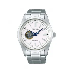 精工/Seiko seikoselection系列 42.0MM 非钢后盖：非钢和玻璃 自动机械机芯 男表 SCVE049