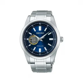 精工/Seiko seikoselection系列 42.0MM 非钢后盖：非钢和玻璃 自动机械机芯 男表 SCVE051