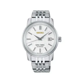 精工/Seiko King Seiko系列 38.6MM 防锈的 机械自动上弦（带手动上弦） 男士 SDKA009