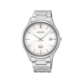 精工/Seiko discovermore系列 40.0MM 不锈钢 石英机芯 男表 SGEG93