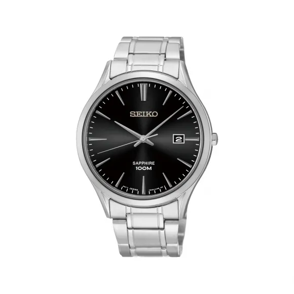 精工/Seiko discovermore系列 40.0MM 不锈钢 石英机芯 男表 SGEG95
