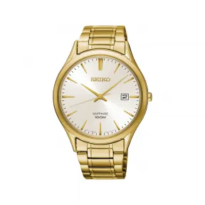 精工/Seiko discovermore系列 40.0MM 不锈钢 石英机芯 男表 SGEH72