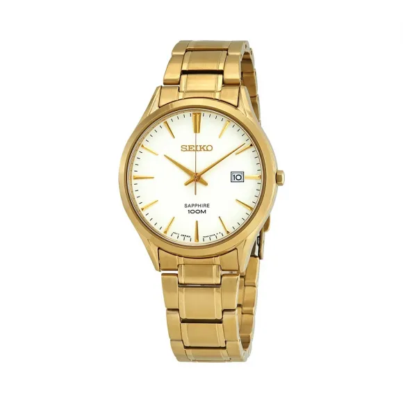 精工/Seiko Sapphire系列 精钢 石英机芯 男表 SGEH72P1