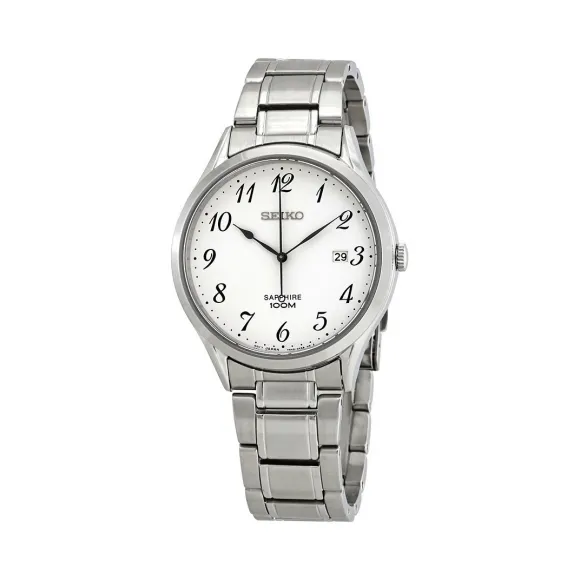 精工/Seiko Sapphire系列 精钢 石英机芯 男表 SGEH73P1