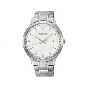 精工/Seiko discovermore系列 40.4MM 不锈钢 石英机芯 男表 SGEH79