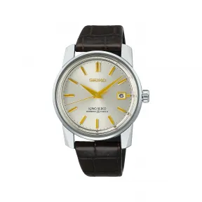 精工/Seiko 11.4MM 不锈钢（超硬涂层） 自动机械机芯 男表 SJE087J1