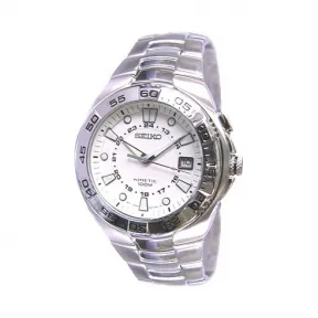 精工/Seiko Kinetic系列 不锈钢 石英机芯 Seiko Kinetic SKA221P1