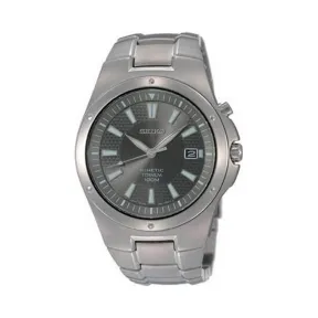 精工/Seiko Kinetic系列 钛金属 石英机芯 男表 SKA397