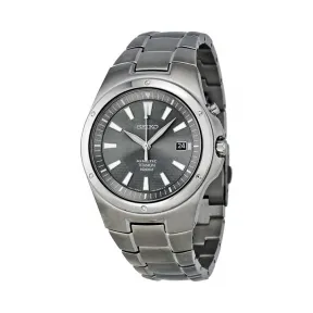 精工/Seiko Kinetic系列 钛金属 石英机芯 男表 SKA417