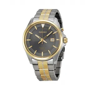 精工/Seiko Kinetic系列 精钢 石英机芯 男表 SKA582