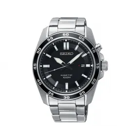 精工/Seiko Kinetic系列 精钢 石英机芯 男表 SKA785
