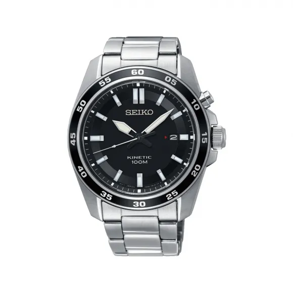 精工/Seiko Kinetic系列 精钢 石英机芯 男表 SKA785