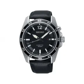 精工/Seiko discovermore系列 42.6MM 不锈钢 人动电能 男表 SKA789