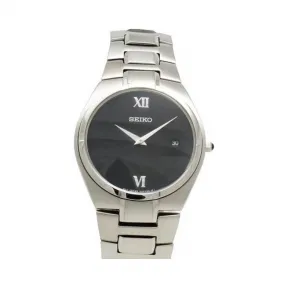 精工/Seiko Men'S系列 不锈钢 石英机芯 男表 SKP369P1