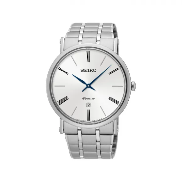 精工/Seiko discovermore系列 40.7MM 不锈钢 石英机芯 男表 SKP391