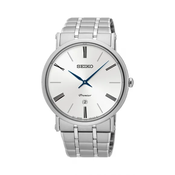 精工/Seiko Premier系列 不锈钢 石英机芯 男表 SKP391J1