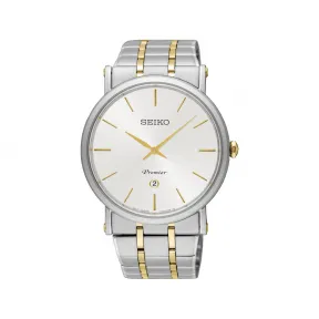 精工/Seiko discovermore系列 40.7MM 不锈钢 石英机芯 男表 SKP400